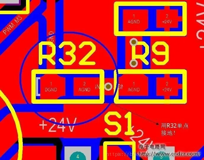 硬方案——数字地、模拟地、信号地、交流地、直流地、屏蔽地、浮地基本概念及PCB地线分割的方法_信号地_05